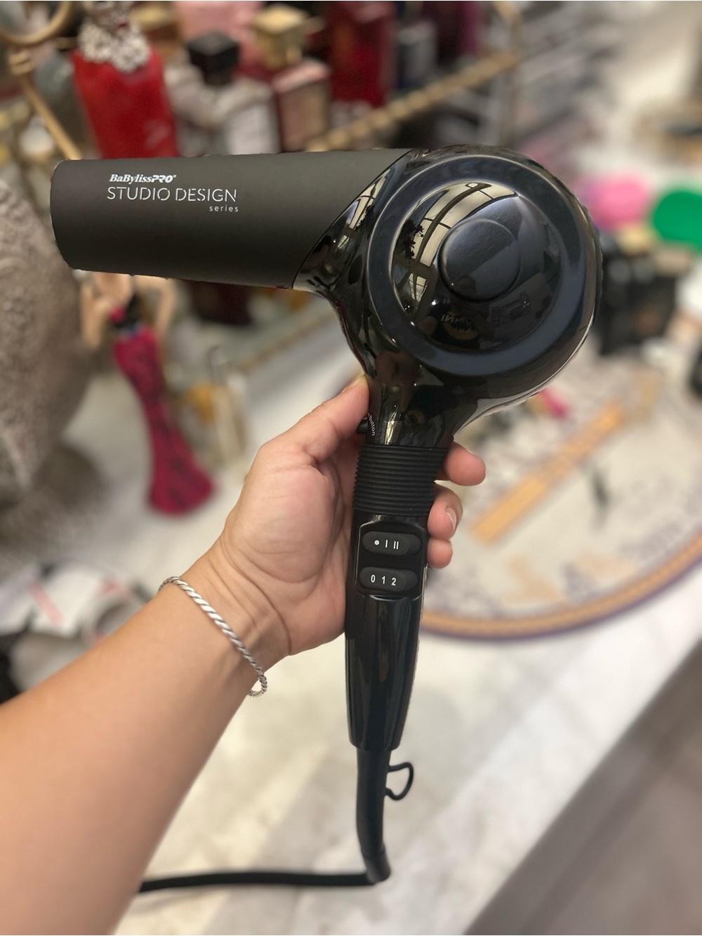 BaBylissPRO Studio Design Sensor Dryer - Black - Picture 4 of 7